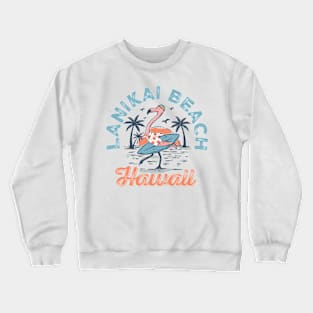 Lanikai Beach Hawaii Summer Crewneck Sweatshirt